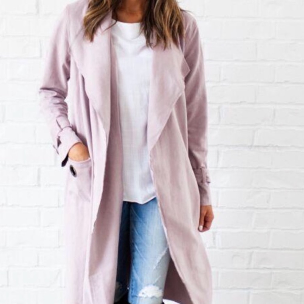 Ethereal trench coat